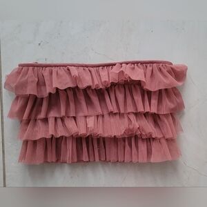 Tulle Layered Tube Top | Nasty Gal - Dusty Pink